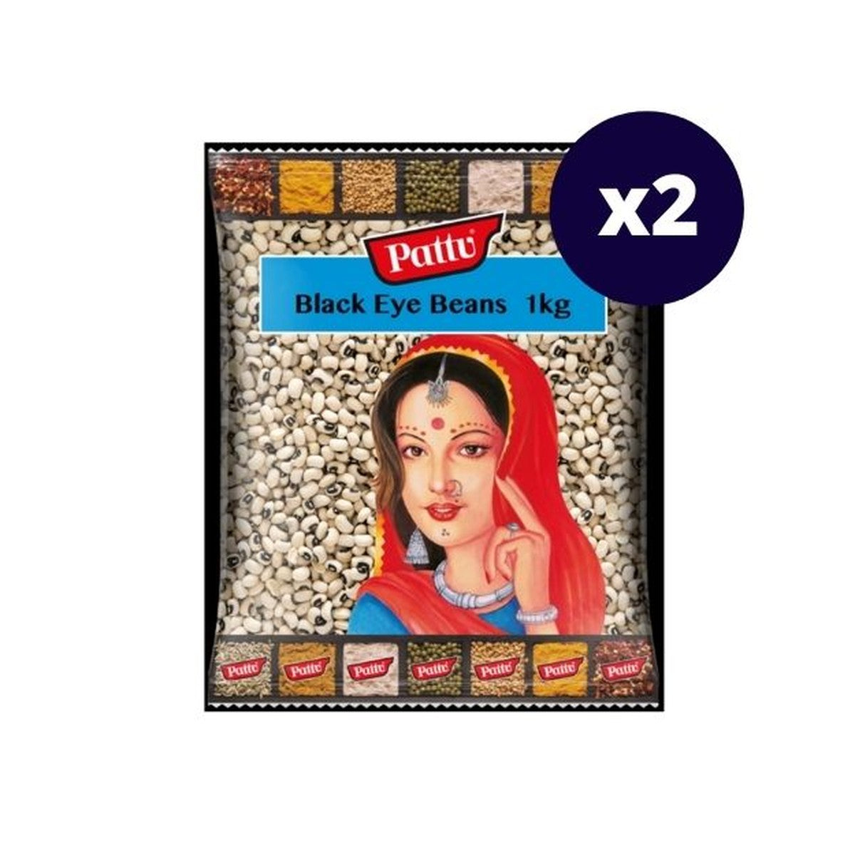 Pattu Dal - Black Eye Beans