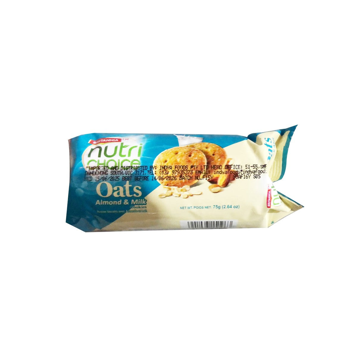 Britannia Nutri Choice Oats Almond & Milk