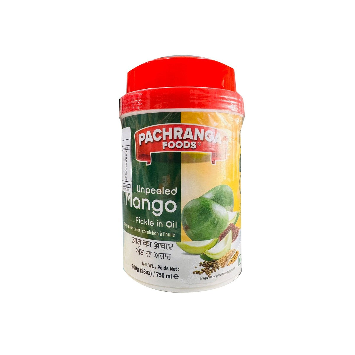 Pachranga Mango Unpeeled