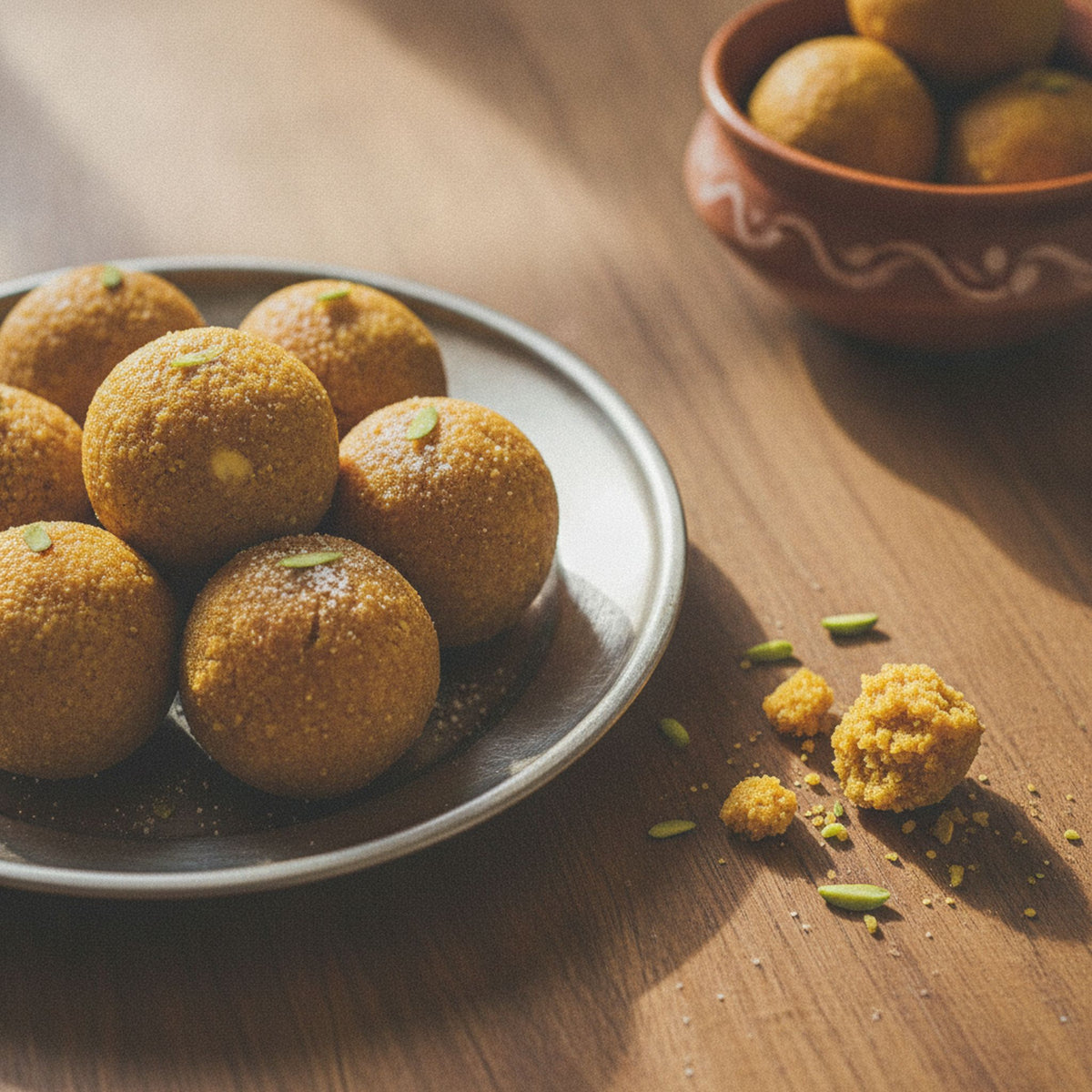 Bansari Ladoo Besan