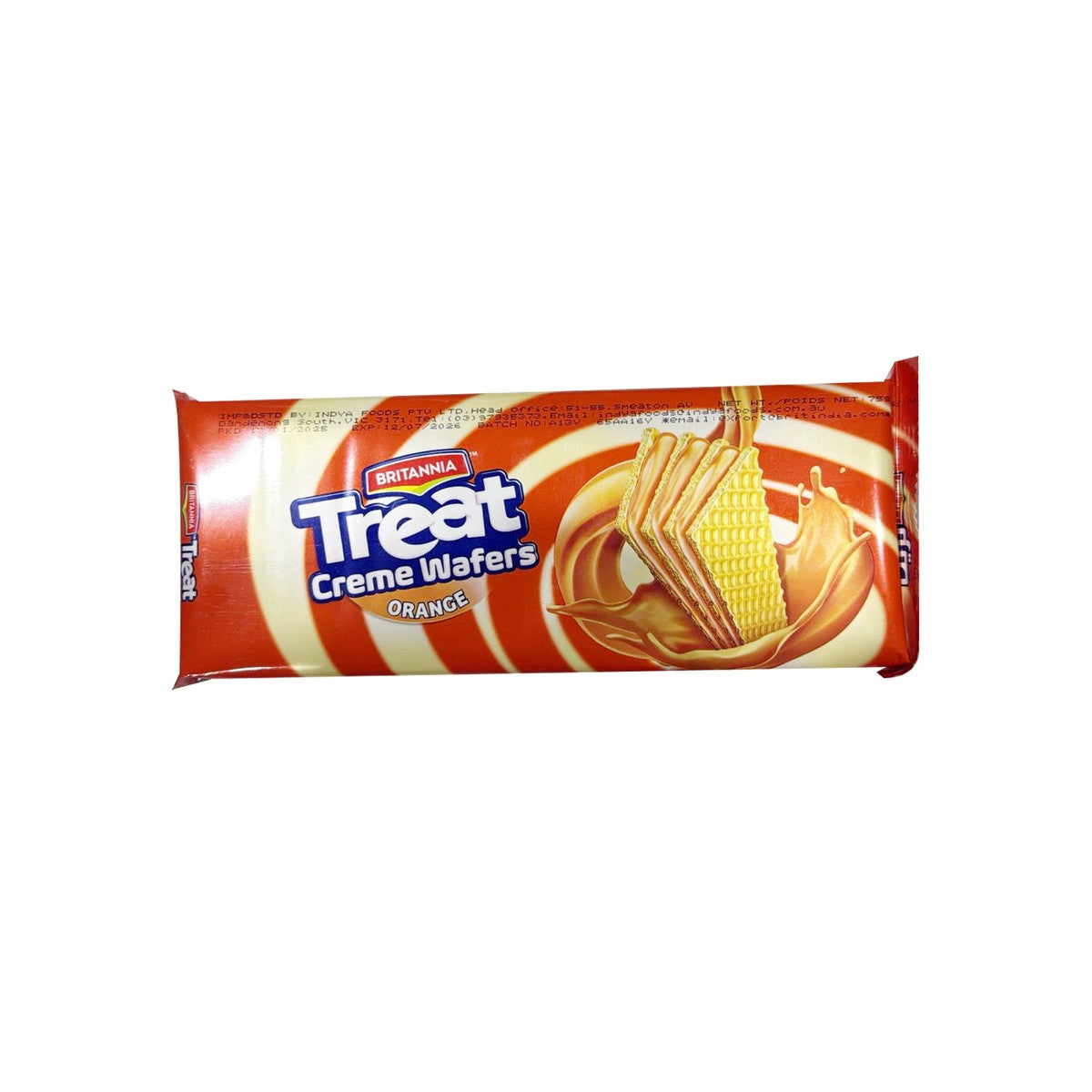 Britannia Treat -Orange