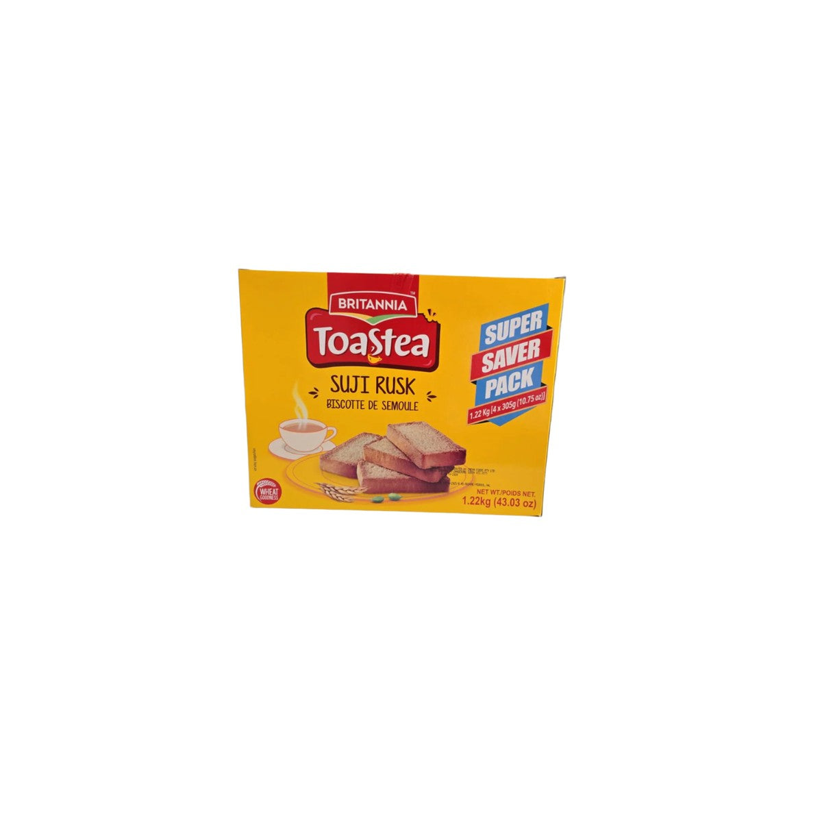 Britannia Wheat(Suji) Rusk