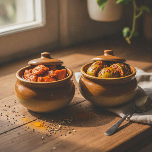 Ashoka Pickle In Olive Oil - Mix