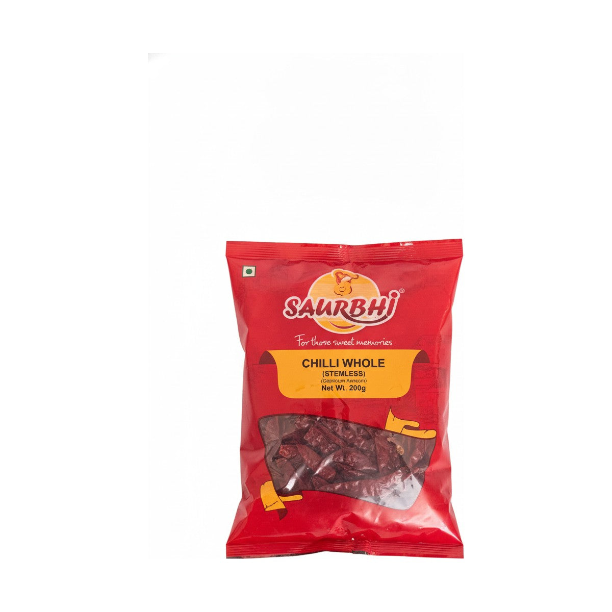 Saurbhi Chilli Whole Stem less