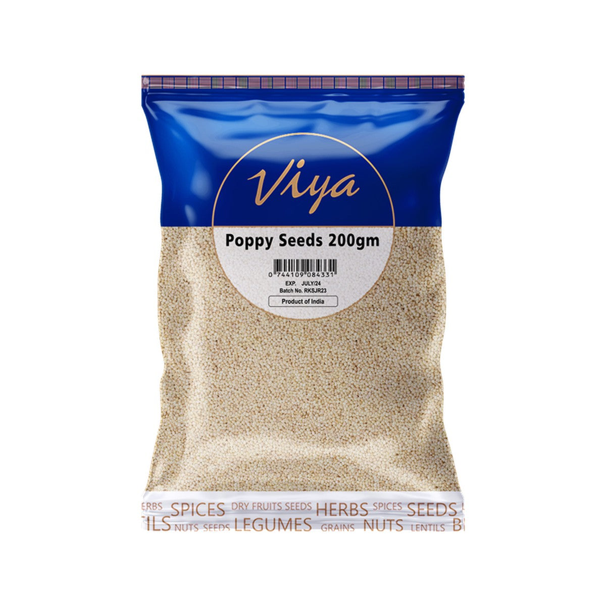 Viya Poppy Seed White